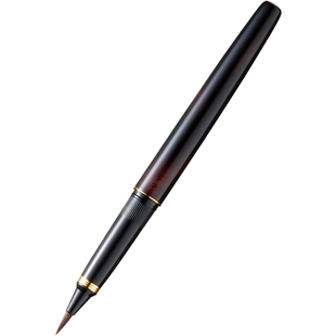 日本Kuretake吴竹纯狼毫钢笔式科学毛笔DW140|141书法小楷专用软笔自来水笔抄经练字吸墨软头小楷毛笔小支