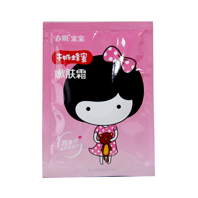 春娟宝宝霜袋装牛奶蜂蜜面霜正品