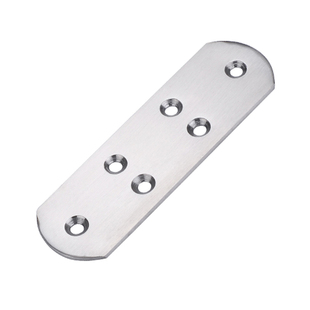 厂价不锈钢角码一字型固定件加固三角铁支架隔板能连接件角铁直片