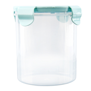 纹绣收纳储物密封透明塑料罐子 戒指色料杯手指套打雾针片收纳盒