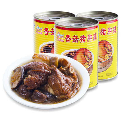 古龙猪脚卤味酱肘子397g*3香菇