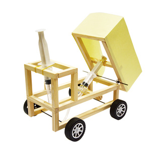 科技小制作初中生手工diy自卸车高中通用技术作品材料包创意发明