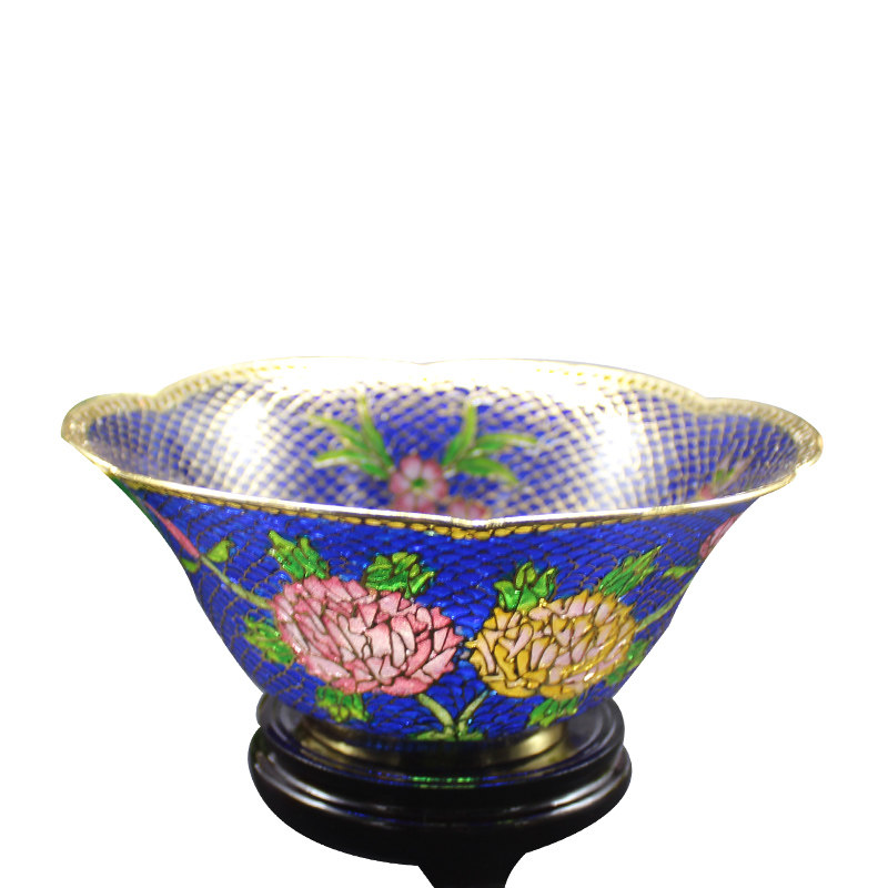 包邮正品脱胎办公家居摆件景泰蓝