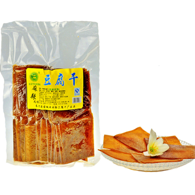 龙岩长汀古城徐源手工豆腐干麻辣五香嚼劲豆干素食零食105g*3包