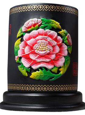 同庆平和商务风毕业季送朋友笔筒