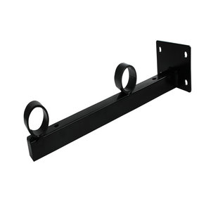 方管支架置物架墙上壁固定直角铁一字隔搁板三脚架支撑托架三角架