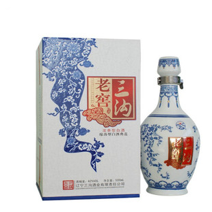 纯粮酿造三沟老窖多粮香献礼38度52度浓香型500ml礼品白酒庆功酒