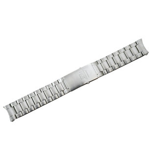 适配欧米茄钢带原装海马007表带超霸系列男表链20 22mm配件