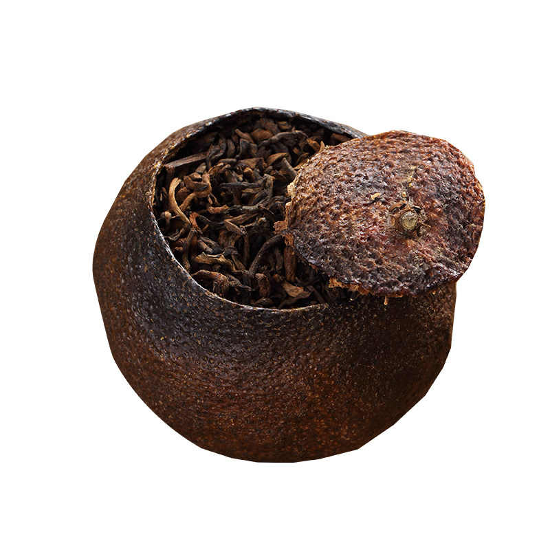 金马牌陈年桔普茶樟香王500g扎花