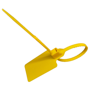 塑料扎带大标牌钢筋送检二维码扎带防护安全标牌封条材料送检专用