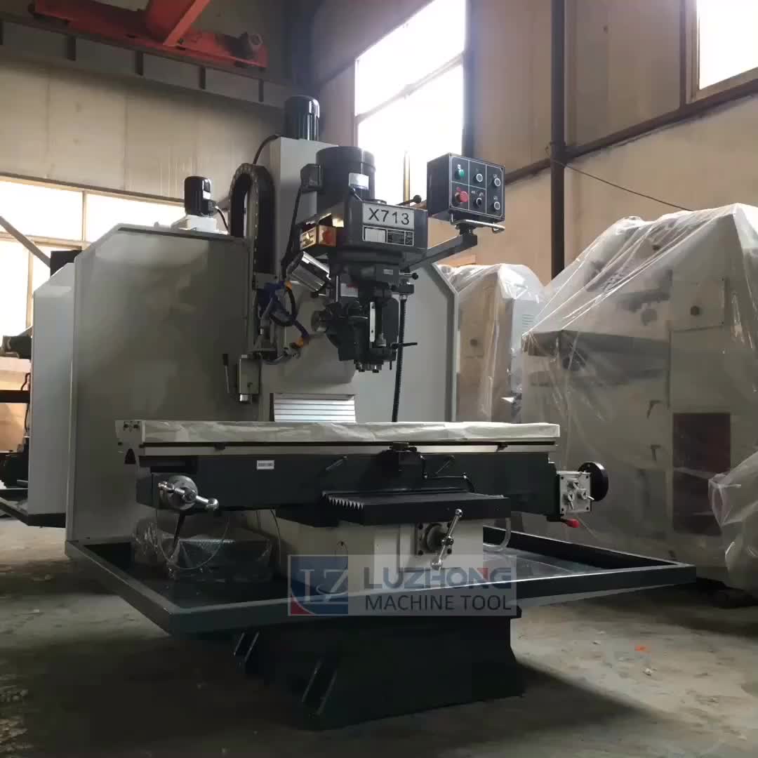 Milling Machine With Table X713 Bed Type Universal Milling