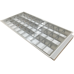 欧普照明T8 LED MDP11236嵌入式日光灯盘格栅灯办公照明 300X1200