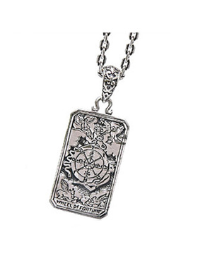 命运之轮纯银复古吊坠