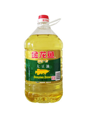 金龙鱼大豆油5升精炼炒菜食用油