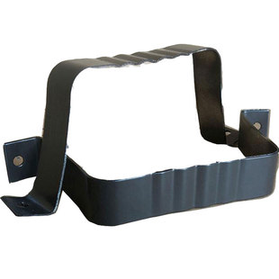 铝合金雨水管管卡彩铝落水管定位器排水管管卡子方管下水管固定卡