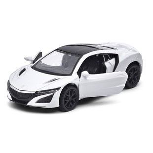 五寸本田讴歌合金汽车模型跑车回力儿童玩具开门仿真车金属车男孩