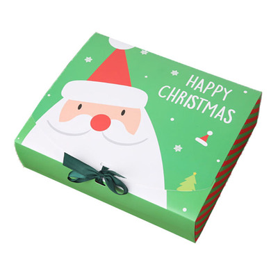 圣诞长方形可爱卡通平安夜礼品盒