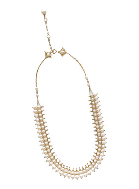 手工定制14k包金天然淡水珍珠