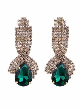 水晶玻璃项链新娘首饰晚宴礼服