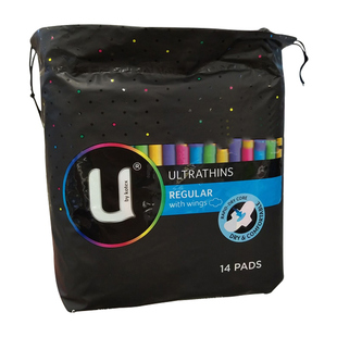 澳洲U牌U by Kotex Ultrathin 日用棉质卫生巾14片