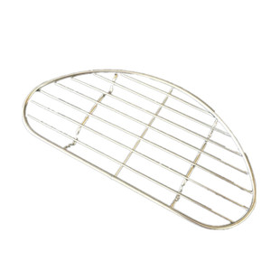 不锈钢半圆形日式烤网架置物架炸物架半圆烧烤网漏油网石板烤肉架