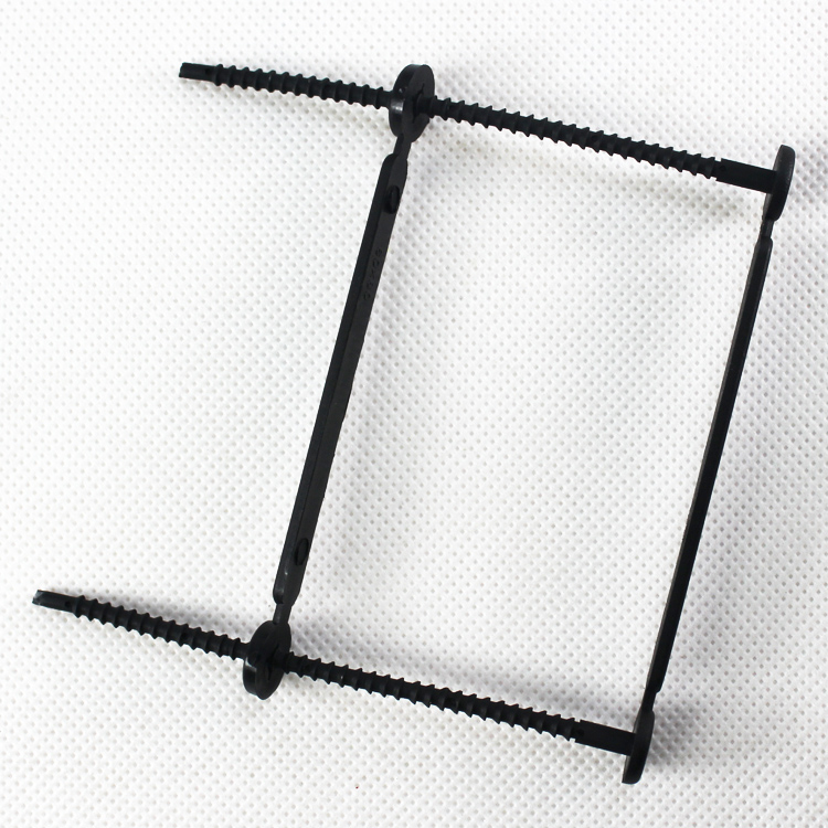 两孔夹条厚页夹活页凭证账本装订条双孔夹条80*80mm自锁夹条塑料