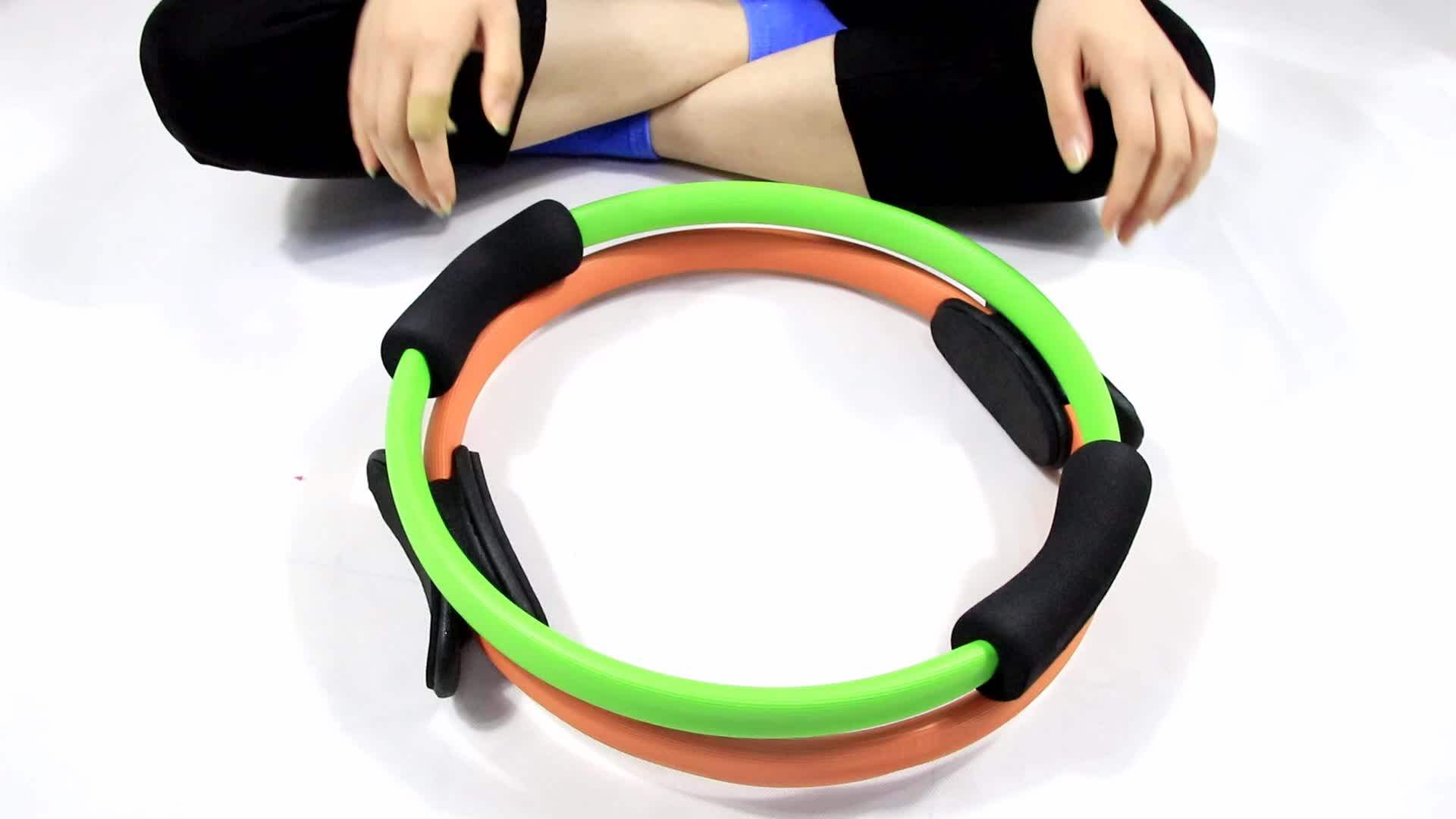 Wholesale Magic Circle Black Pilates Ring Exercise Yoga Rings For