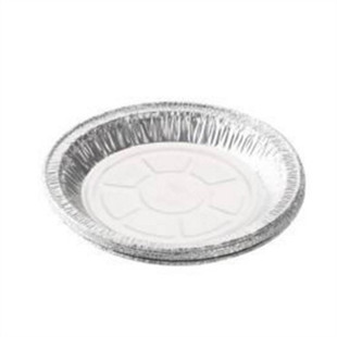 铝箔披萨盘锡纸圆盘烧烤盘焗饭盘蛋糕盘一次性打包盘6寸7寸8寸9寸