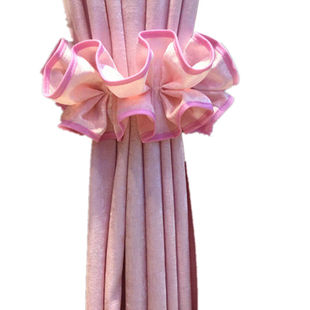 窗帘绑带挂钩绑绳创意手工简约现代魔术贴蕾丝卧室田园客厅包邮