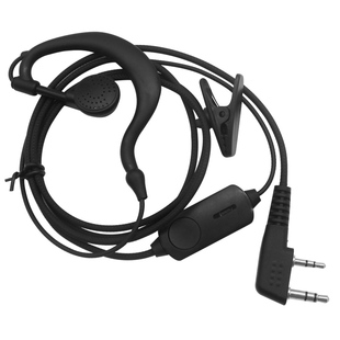 对讲机耳机线耳挂式通用公网D计划适用于摩托罗拉宝锋泉盛科威盛