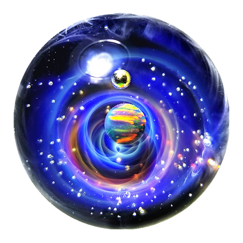 宇宙琉璃手工星空玻璃吊坠 挂坠男女生日 宇宙星辰 情侣礼物饰品