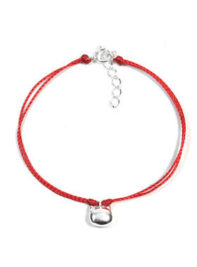 THISNESS特辑可爱猫咪红绳手链