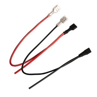 童车电池端子插簧插片线串联并联T1/T2正负极接线柱6.3mm端连接线