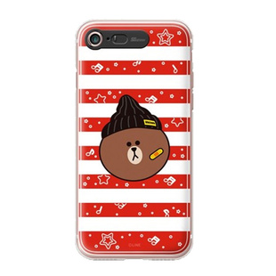 LINE FRIENDS韩国iPhonex手机壳来电闪苹果7发光X保护套8plus软10