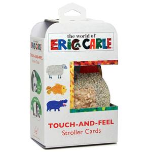 【现货】【艾瑞·卡尔Eric Carle】婴儿车挂卡Touch-and-Feel Stroller Cards 0-3岁儿童趣味触摸书 英文原版