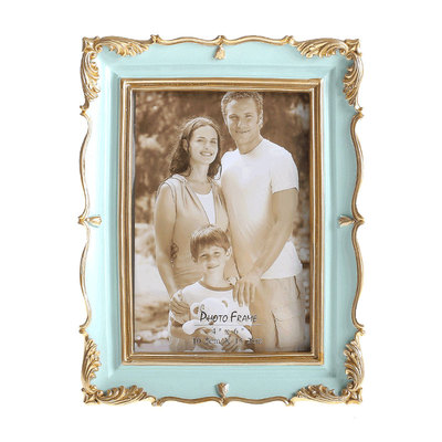 6寸7寸美式做旧相框彩绘bz16035