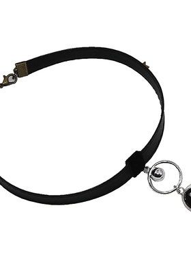 choker原创暗黑国风太极圆环颈链