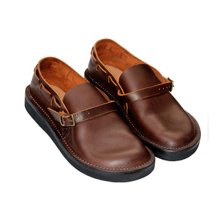 有鹿森品 次品特价清仓支持退换手工复古日系文艺圆头 牛皮丑萌鞋