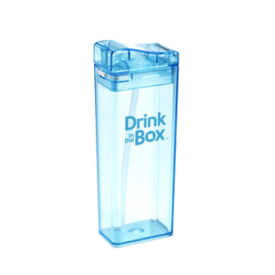 加拿大drink in the box 环保 防漏 防摔 儿童吸管杯水杯果汁杯子