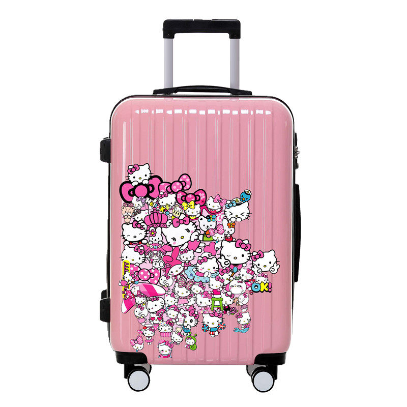 hello kitty猫行李箱贴纸可爱卡通旅行箱防水贴纸拉杆箱kt猫贴纸