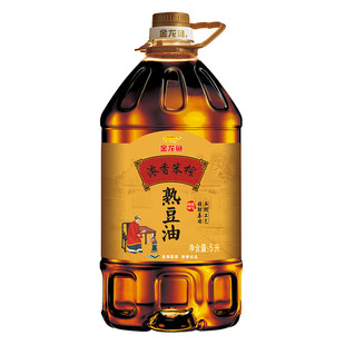 临期清仓26年3月到期金龙鱼浓香笨榨熟豆油5升+400毫升 非转基因