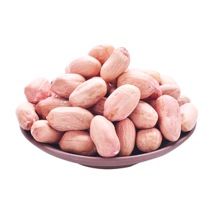 河南兰考特产生花生米 农家自种手剥新红皮花生仁5斤散装杂粮包邮