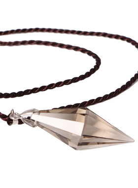 天然灵摆天然灵摆吊坠刻面东陵玉