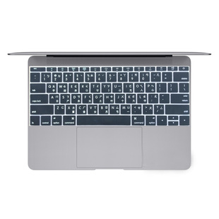 适用Mac苹果A1534笔记本Macbook12寸速成/仓颉/注音繁体键盘贴膜