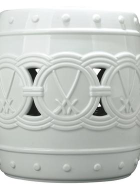 德国meissen瓷器瓷塑鼓凳