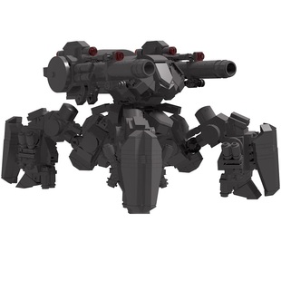 12月新品 帝国系多足机甲 MX-A03 铁铠 益智拼搭积木 原创作品MOC