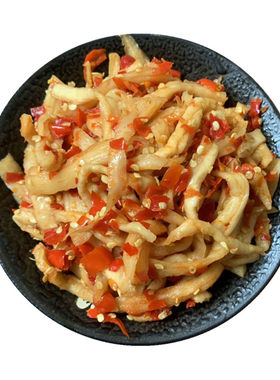 萝卜条剁椒萝卜干辣椒下饭菜瓶装