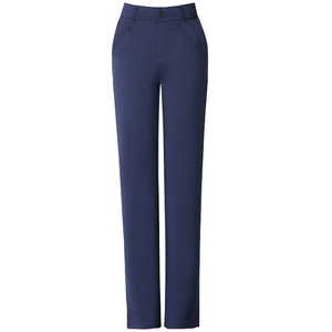 2023春秋厚料直微裤中老年女裤年轻妈妈长裤送母亲裤子弹力舒适