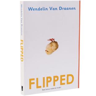 现货 怦然心动 英文原版 Flipped 同名电影原著小说 进口原版书 韩寒推荐电影《怦然心动》同名原著 蓝思值720L