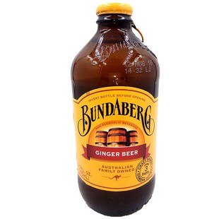 Bundaberg澳洲宾得宝姜汁汽水375ml6瓶姜汁啤酒碳酸饮料干姜水